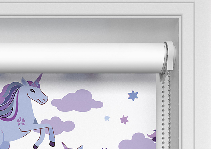 Unicorn Magic, Purple - Twist&Fit Roller Blind - Image 10